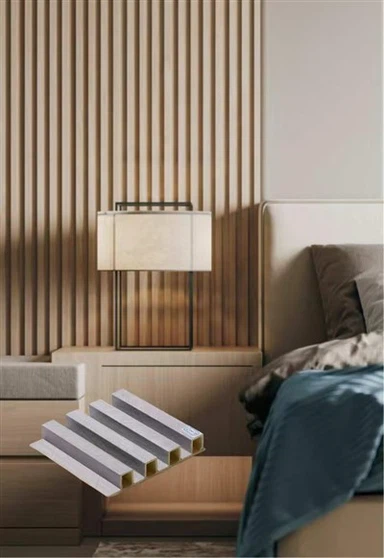 Водонепроникна WPC настінна панель стеля WPC Clat Pane Coal Marble Color